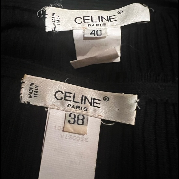Vintage 90s Celine Knit Sweater Set - Picture 5 of 6